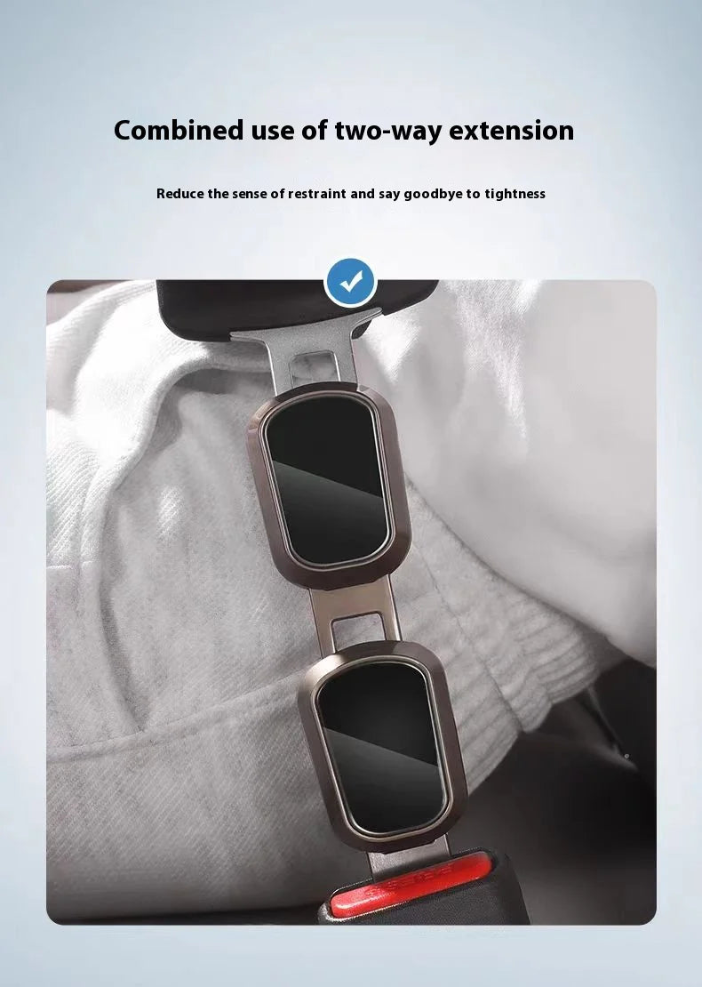 Be common Car Seat Belt Clip Buckle One Button To Release Insert Socket Extender For Tesla Porsche Mercedes Benz BMW Audi Honda