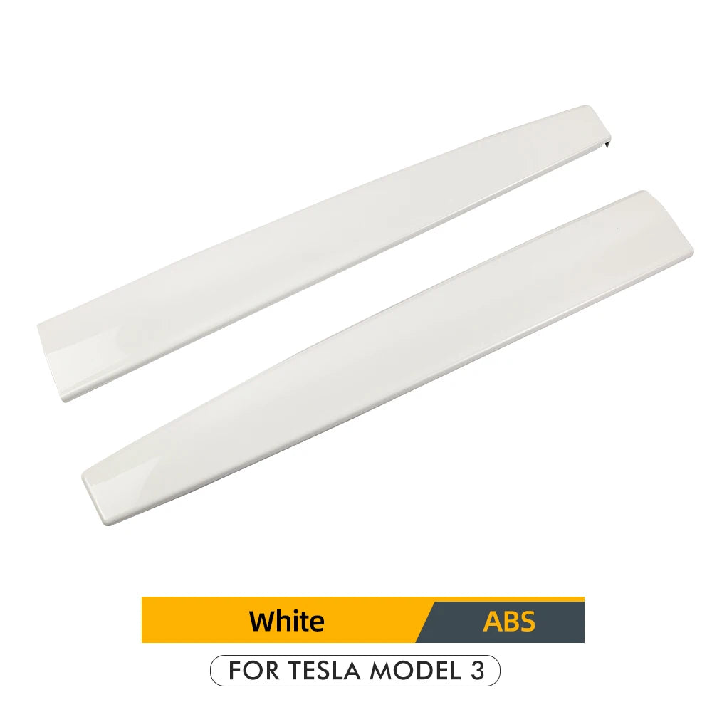 Heenvn For Tesla Model 3 2023 Carbon Fiber ABS Car Center Console Panel Trim Model Y 2022 Accessories Tesla Model 3 Dashboard