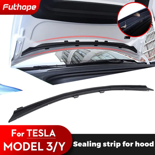 Front Waterproof Chassis Cover Water Strip For 18-24 Tesla Model 3 Y Air inlet protective cover modification accessories