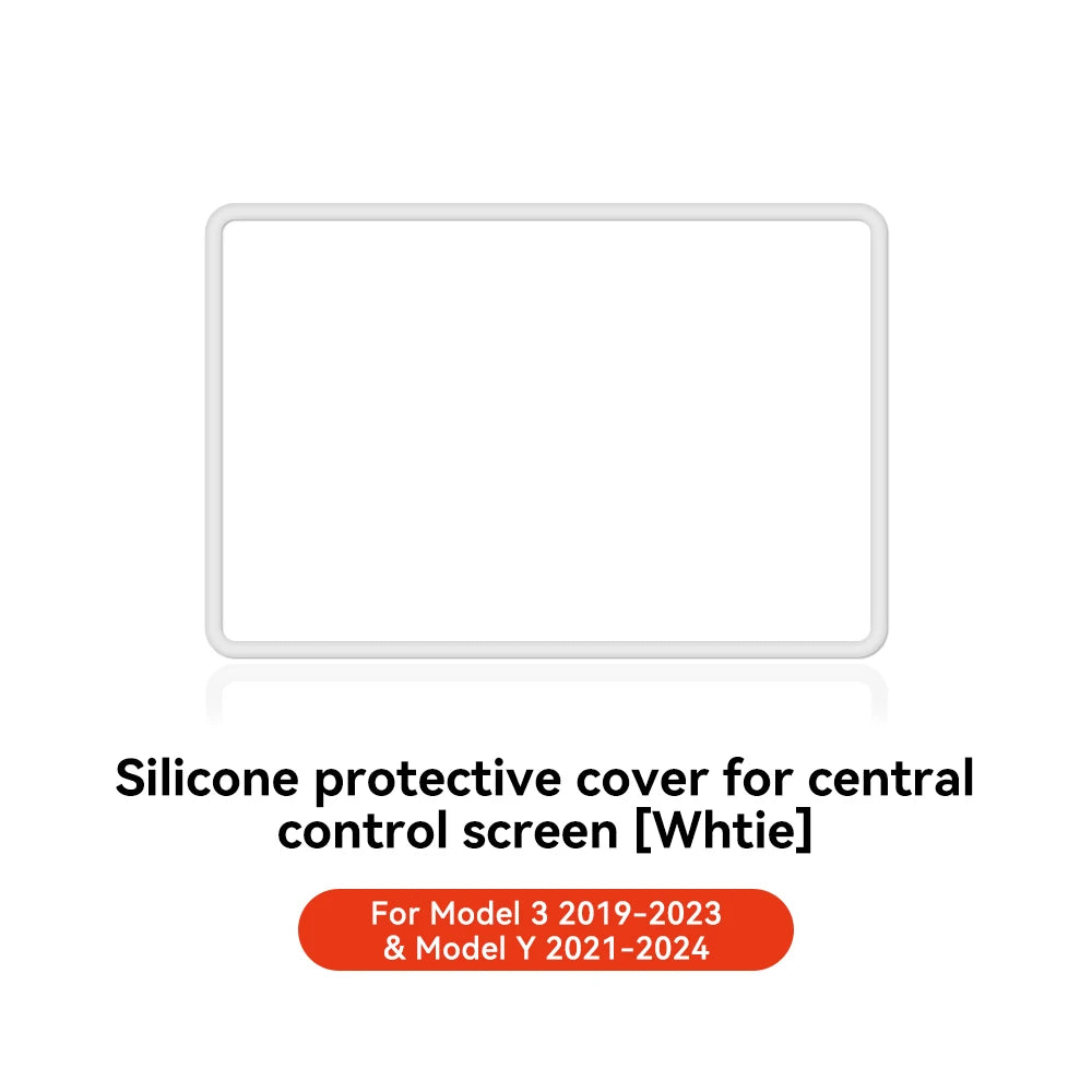 YZ For Tesla Model 3 Y Highland Juniper 2021-2025 Silicone Protective Trim Cover Central Control Navigation Screen Protector