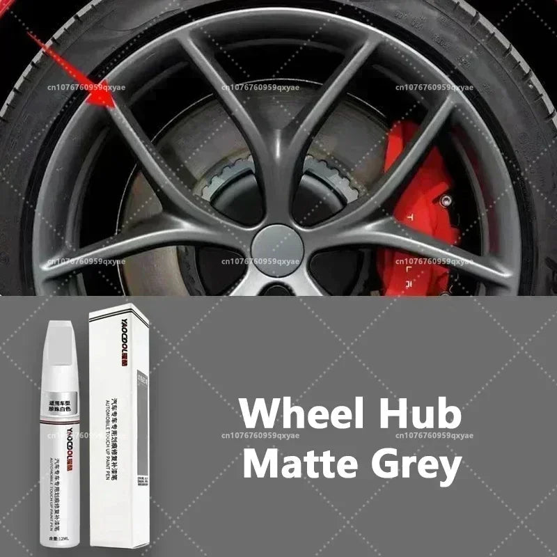 For Tesla Model 3 Y X S Car Paint repair pen Car touch up pen Black white Tesla wheel paint repair agent Paint repair set