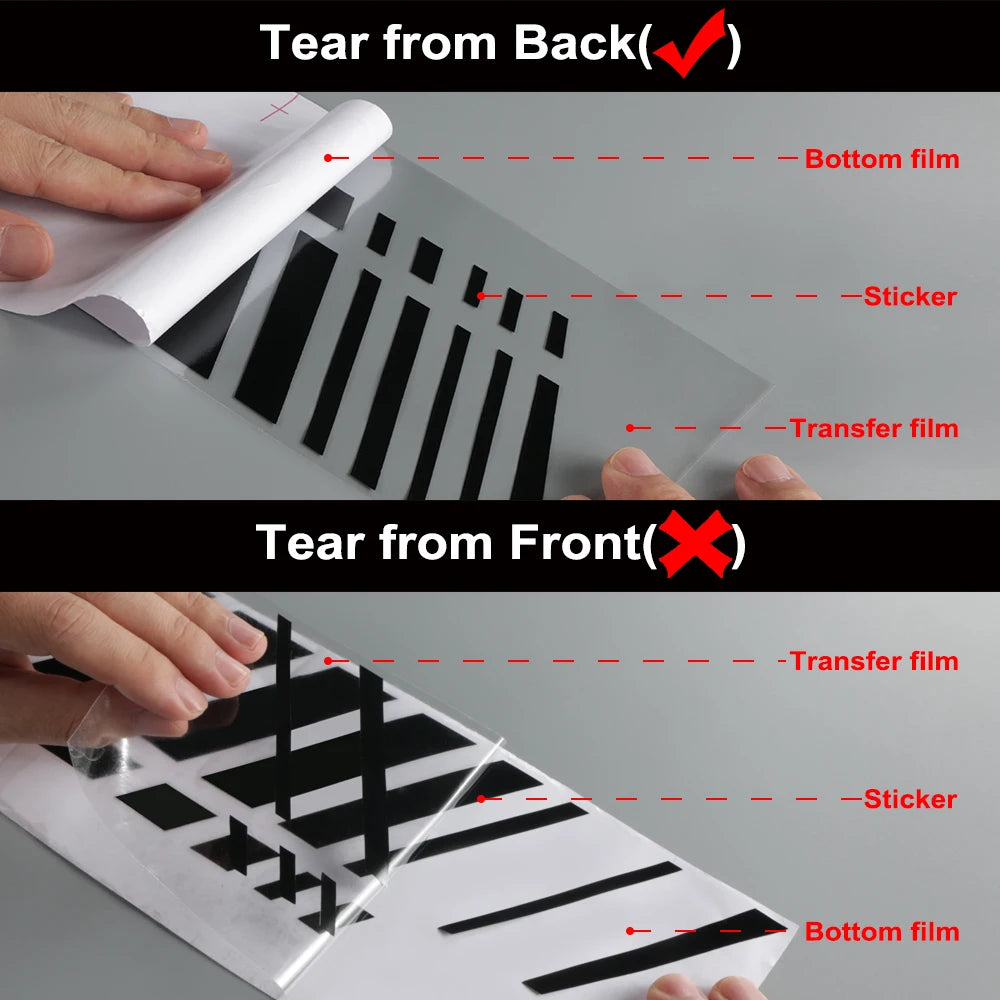 Car Sticker For Tesla Model Y 3 Smile Happy Day Front Bumper Stickers Car PVC Decals Waterproof Vinyl Film Auto Accessories