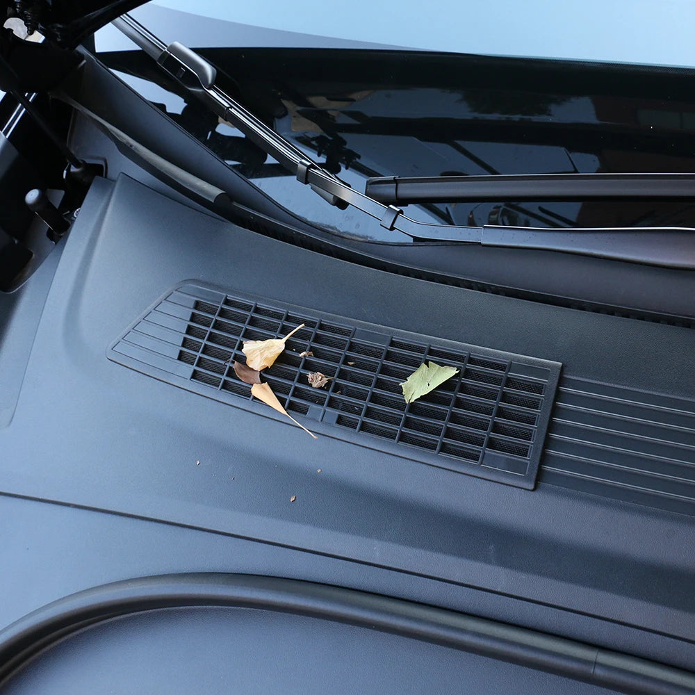 For Tesla Model 3 Highland 2024 Lower Bumper Anti Insect Net Anti Dust Proof Inner Vent Grille Cover Insect-proof Front Cover