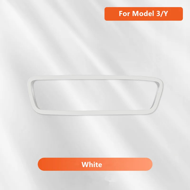 Silicone Screen Protective Frame For Tesla Model 3 Y Edge Cover Central Control Navigation Screen Protector Trim Car Accessories