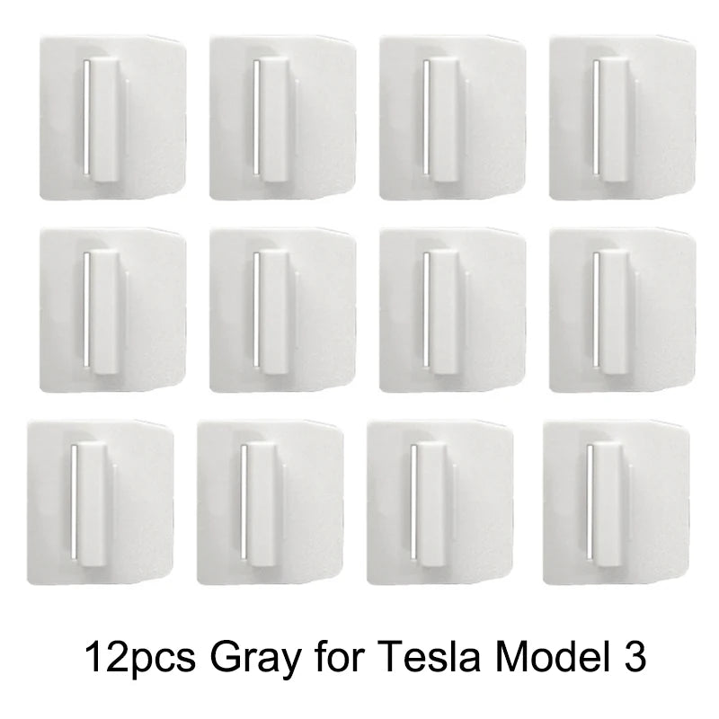For Tesla Model Y S X 3 Roof Sunshade Clips Skylight Split Shade Windows Sunshades Sun Block Clip Interior Accessories 2025 2024