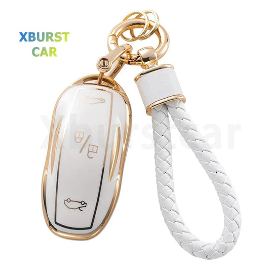 TPU Car Smart Key Case Cover for Tesla Model 3 Y S Y Auto Remote Shell Fob Holder Keyless Protector Accessories
