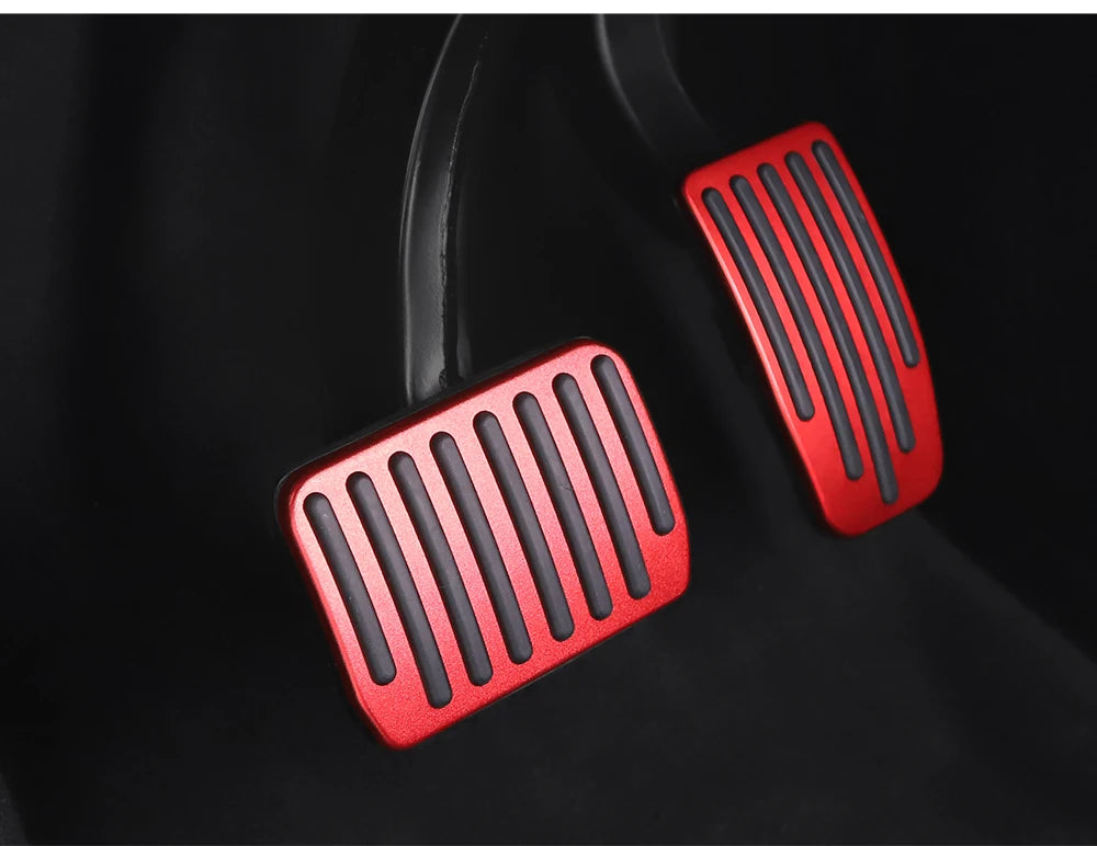 YZ For Tesla Model 3 Model Y Highland 2017 to 2025 Foot Pedal Fuel Brake Pedal Rest Pedal Pads For Tesla Car Accessories