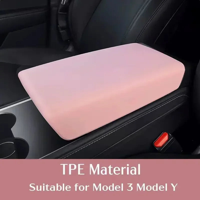 Tesla Model 3 highland Model Y juniper Center Console Storage Box Steering Wheel Cover Screen Frame Armrests Water Cup Limiter