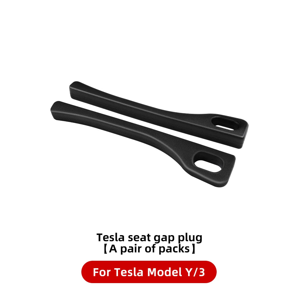 YZ For Tesla Car Seat Gap Filler Side Seam Plug Strip Styling Seat Gap Leak-proof Filling Strip Interior Decoration Supplies