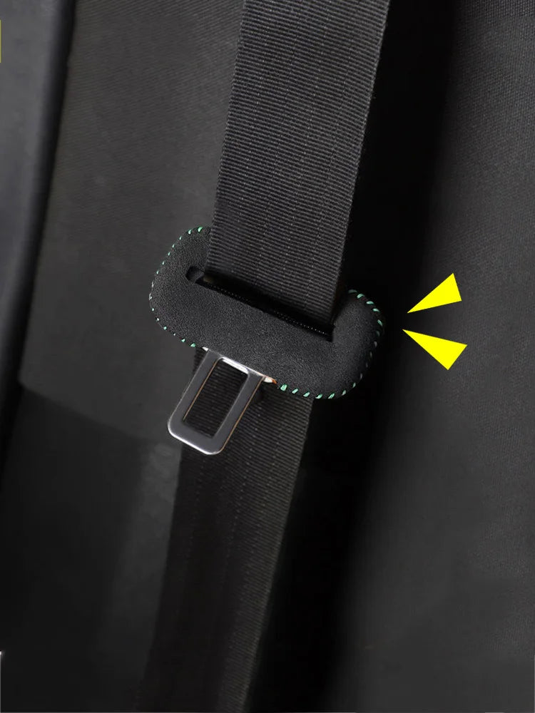 For volvo Audi Kia Skoda BMW Mercedes-Benz Tesla Volkswagen Honda Hyundai Ford  Car Seat Belt Buckle Protector cover accessories