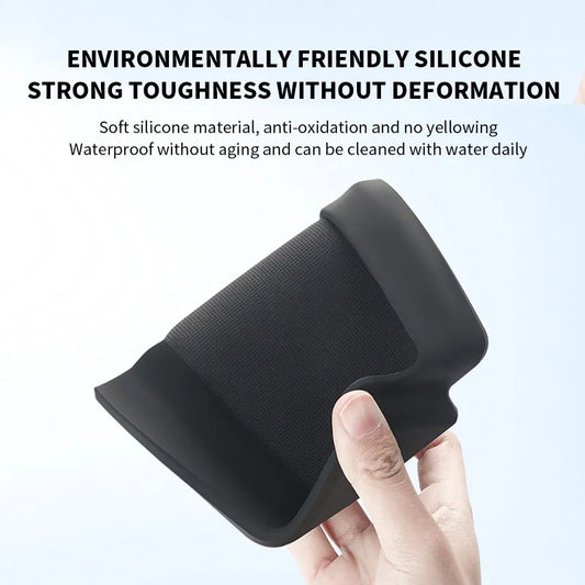 For Tesla Model 3 HIghland Armrest Glasses Storage Box For 2024 Tesla Model 3 Silicone Phone Storage Pocket