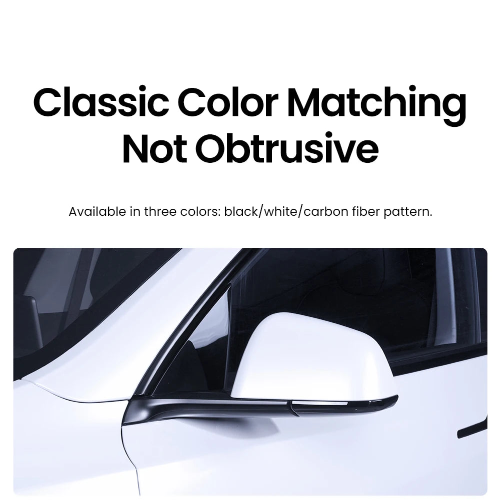 YZ Car Rearview Mirror Protector for Tesla Model 3 Y Highland Juniper 2021-2025 Mirror Protector Vehicle Anti-collision Strip