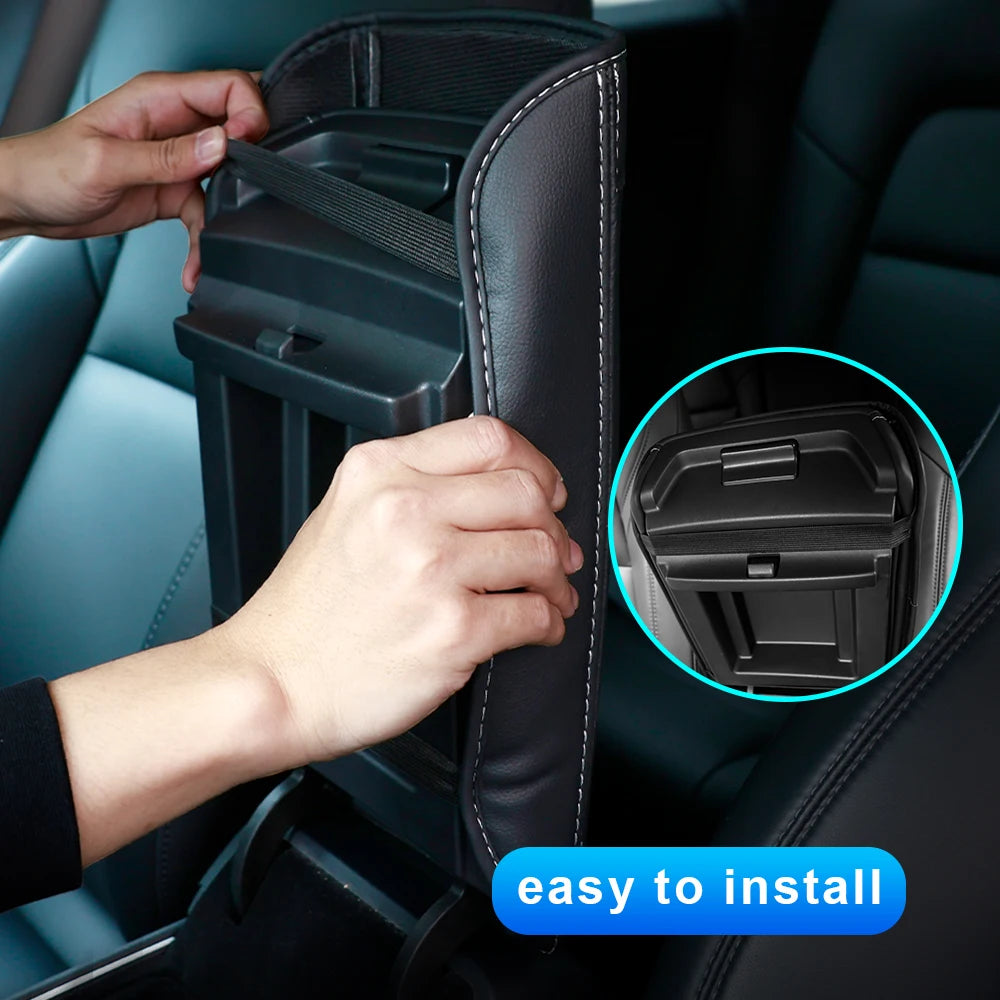 For Tesla Armrest Box Protective Cover Central Control Armrest Interior Car Accessories For Tesla Model 3 Model Y 2017- 2024