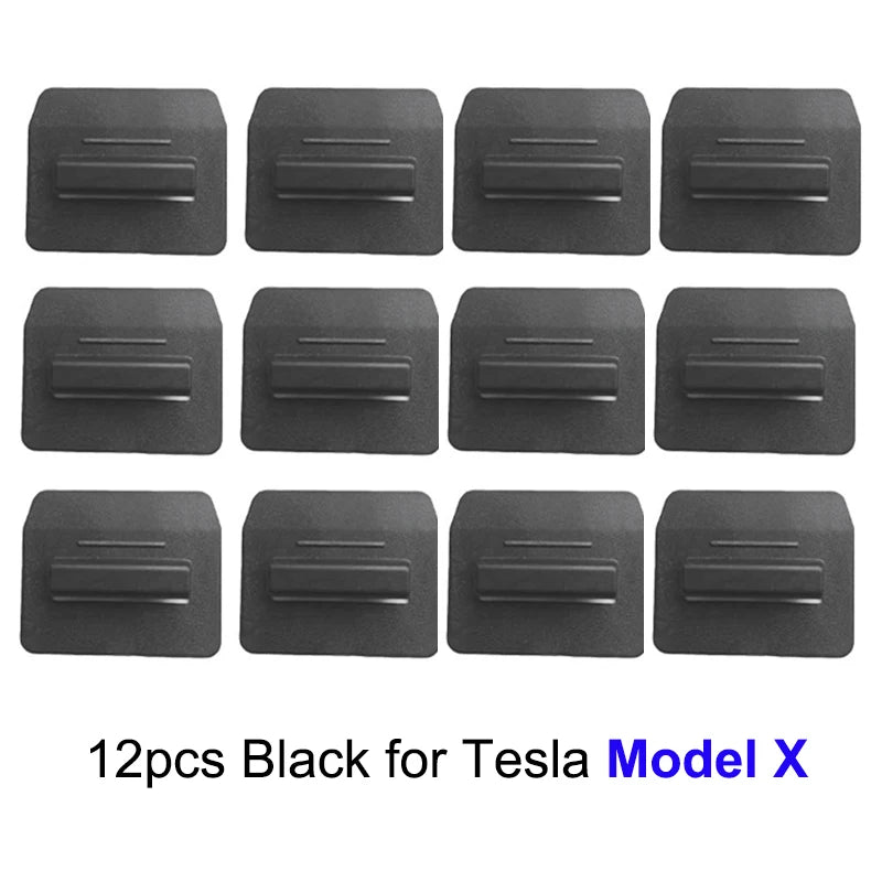 For Tesla Model Y S X 3 Roof Sunshade Clips Skylight Split Shade Windows Sunshades Sun Block Clip Interior Accessories 2025 2024