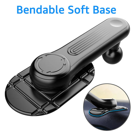 Universal 17mm Ball Head Base for Car Phone Holder Stand Adhesive Car Mobile Phone Mount Accessories for Tesla Model 3 Model Y