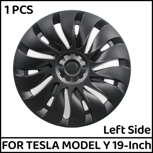 1PC/4PCS 19Inch Wheel Caps Replacement Hub Cap Performance Automobile Wheel Full Rim Cover For Tesla Model Y 2024 Accessories