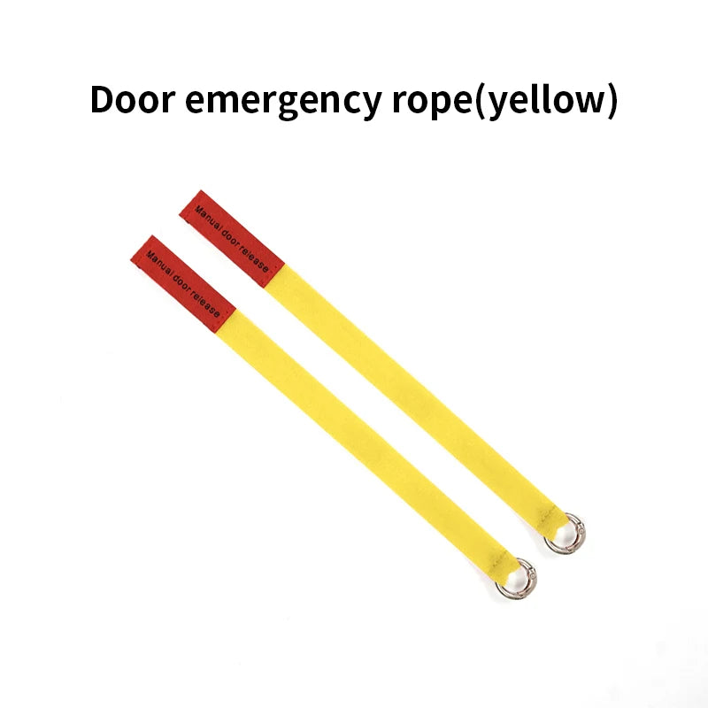 Car Door Emergency Handle Extended Manual Door Release Emergency Safety Pull Rope Emergency Puller Button for Tesla Model Y