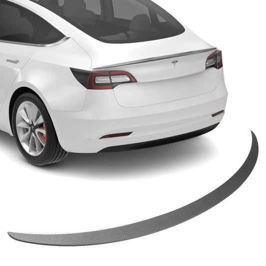 For Tesla Model 3 Performance Spoiler Original Trunk Wing ABS Black Carbon Fiber Tesla Model 3 2017-2023 Accessories