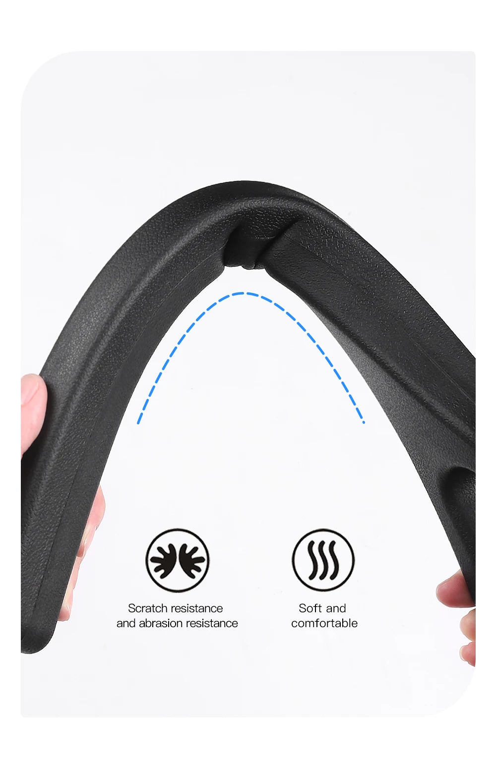 YZ For Tesla Car Seat Gap Filler Side Seam Plug Strip Styling Seat Gap Leak-proof Filling Strip Interior Decoration Supplies