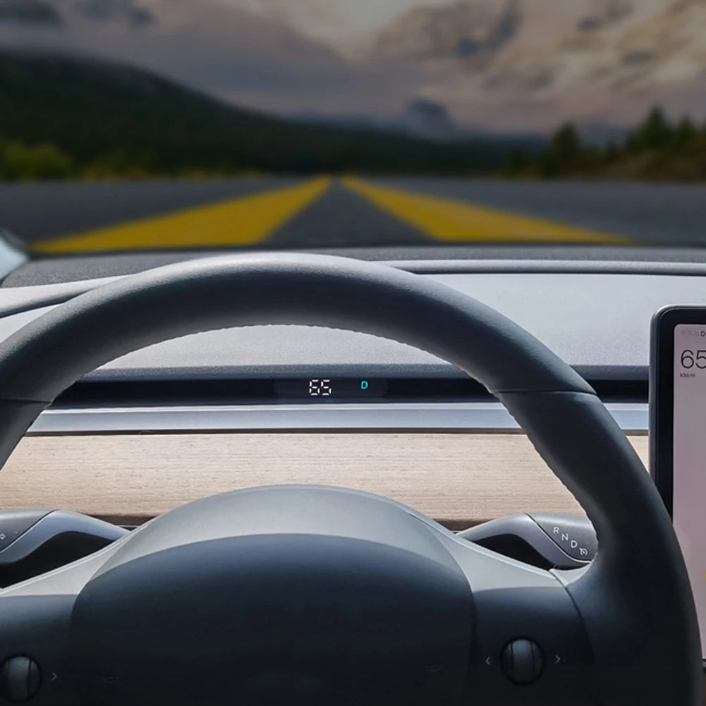 For Tesla Model Y HUD Head-up Display For Tesla Model 3 Dedicated Head-up Display Speedometer For TESLA Car Model 3 Accessiores