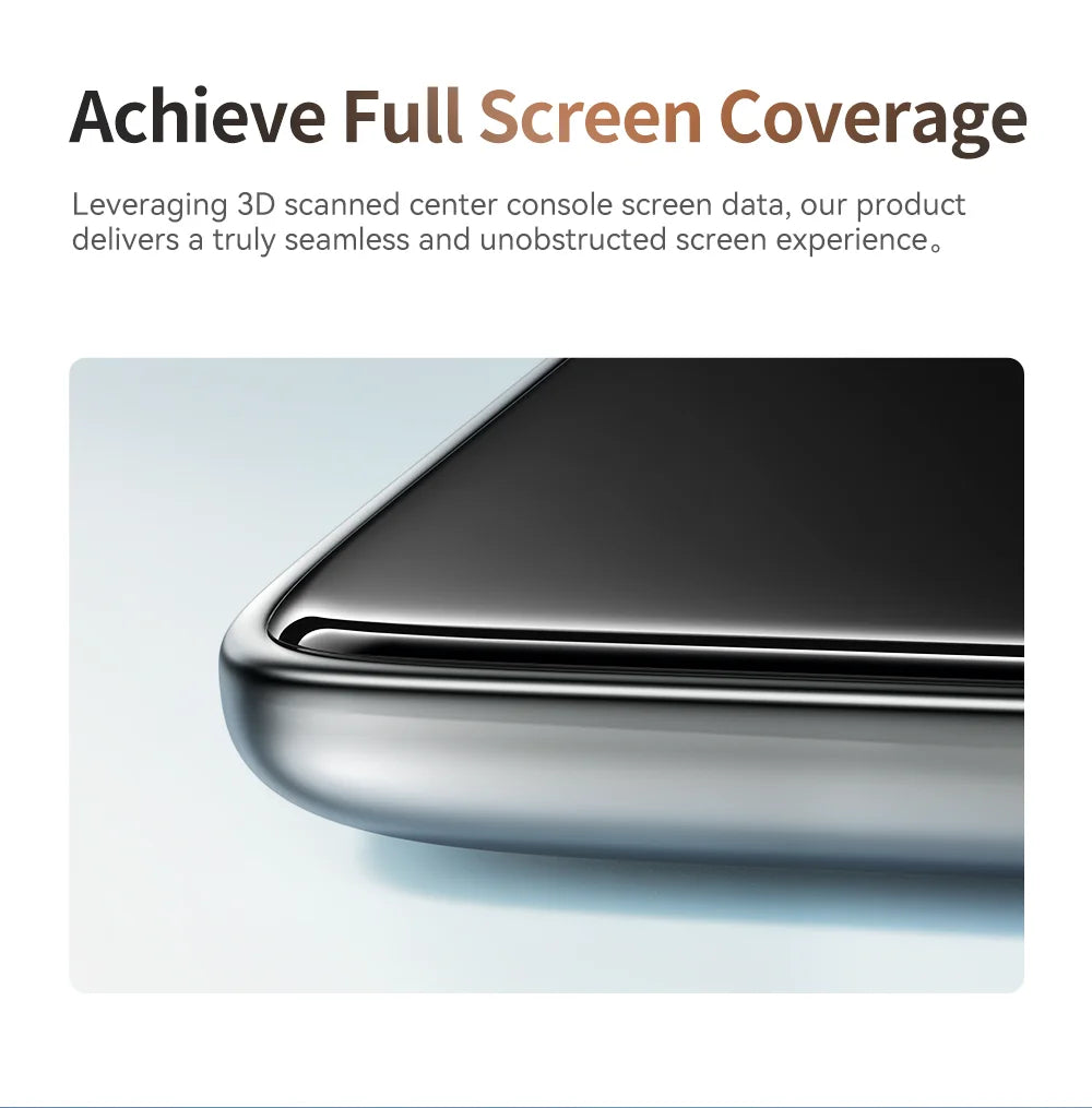 YZ Tempered Glass Screen Protector For Tesla Model 3 Y Center Console Anti Glare HD Film Protection Screen Protecto Accessories