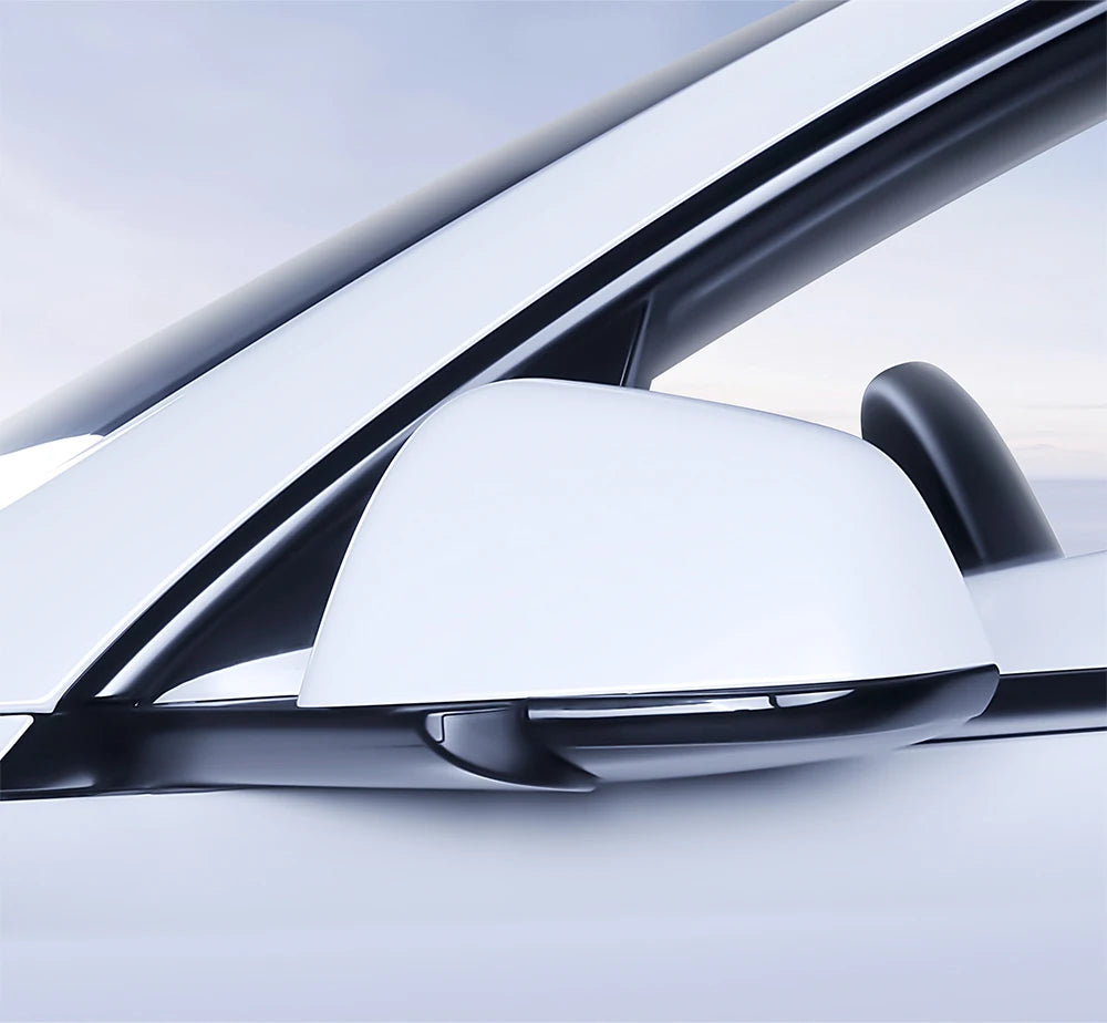 YZ Car Rearview Mirror Protector for Tesla Model 3 Y Highland Juniper 2021-2025 Mirror Protector Vehicle Anti-collision Strip