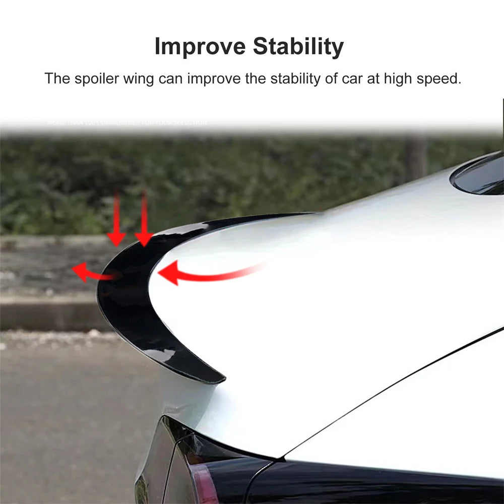 ModelY Juniper 2025 Spoiler Model3 Highland 2024 Accessories Rear Spoilers Wings for Tesla 3/Y 2017-2023 Auto Exterior Parts HOT