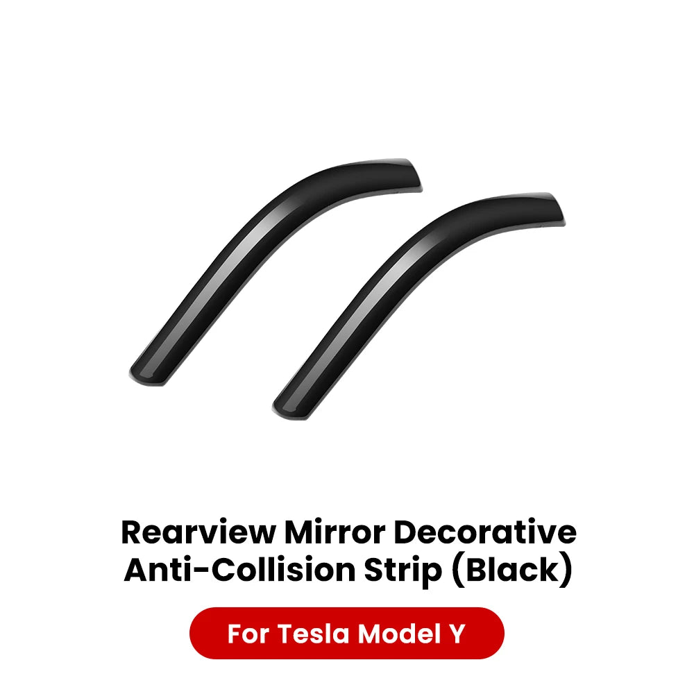 YZ Car Rearview Mirror Protector for Tesla Model 3 Y Highland Juniper 2021-2025 Mirror Protector Vehicle Anti-collision Strip