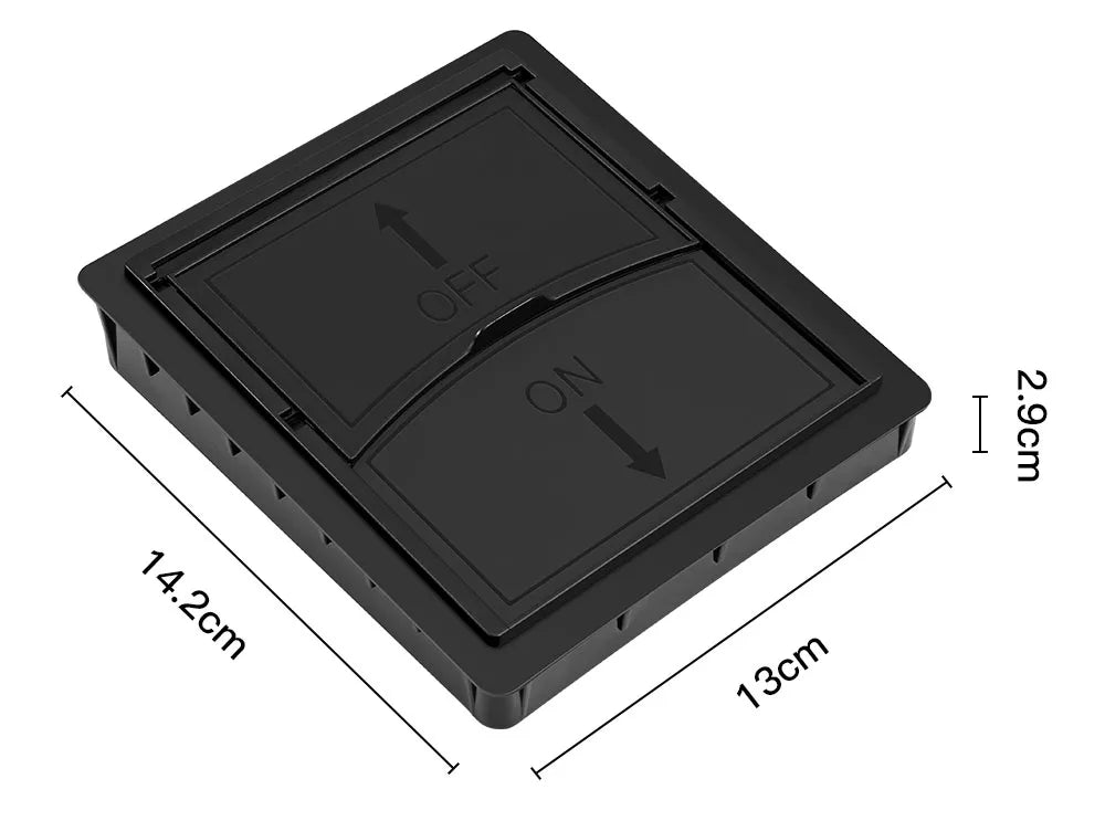 For Tesla Model 3 Highland 2025 Model Y 2021-2025 Center Armrest Hidden Storage Box Cup Holder Console Organizer Box Accessories