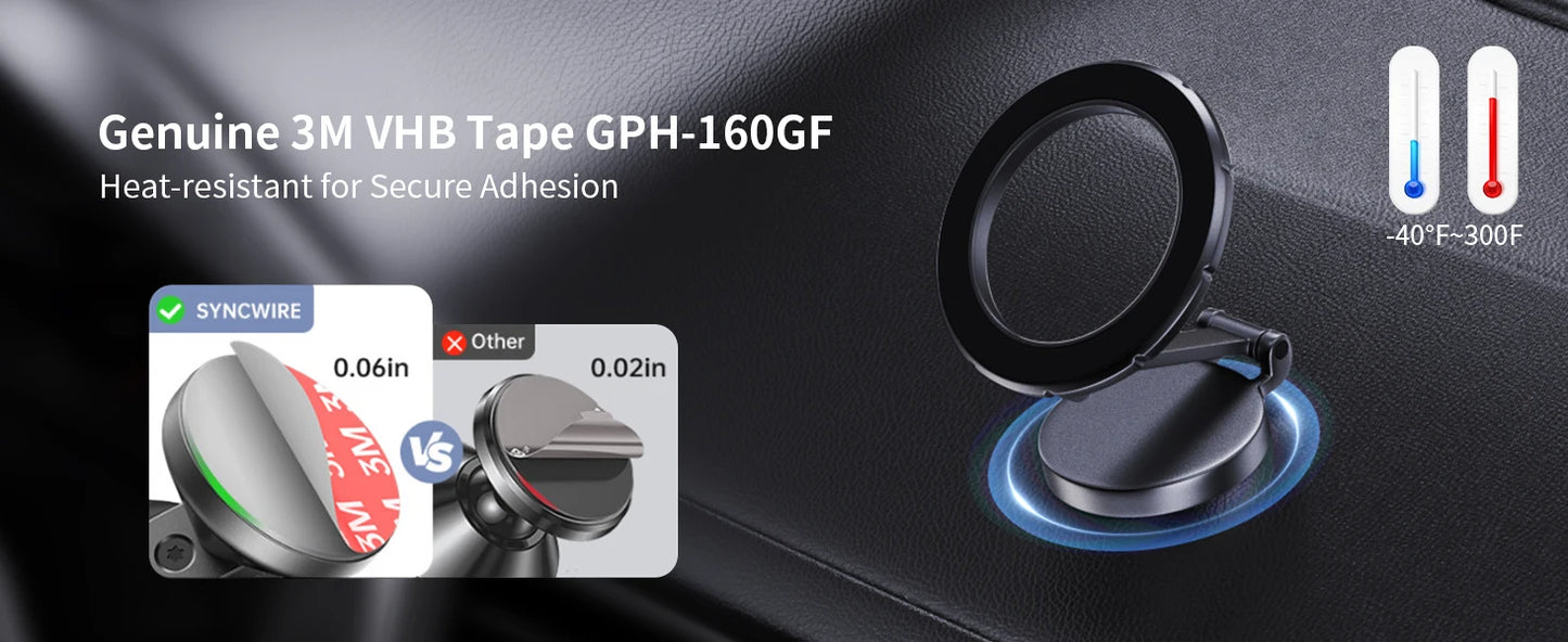 1080 Magsafe Car Phone Holder For iPhone 14 15 For Android In Car Accesiories Mobile Cellphone Holders Support For Tesla Mount
