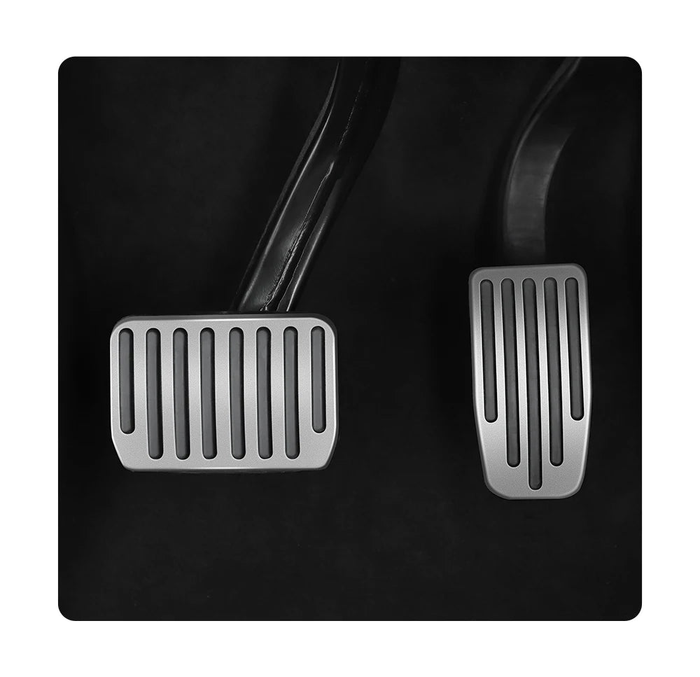 YZ For Tesla Model 3 Model Y Highland 2017 to 2025 Foot Pedal Fuel Brake Pedal Rest Pedal Pads For Tesla Car Accessories