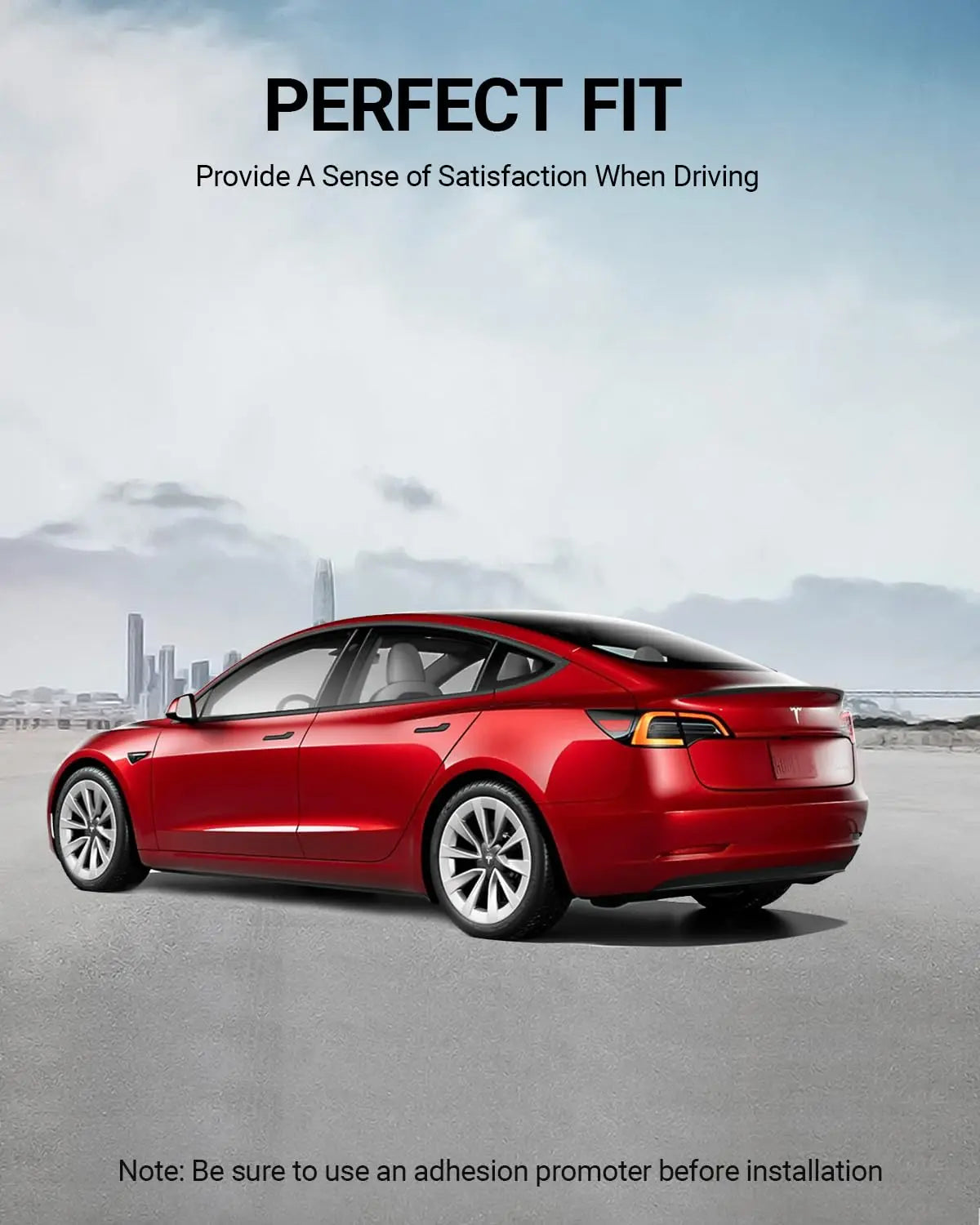 For Tesla Model 3 Performance Spoiler Original Trunk Wing ABS Black Carbon Fiber Tesla Model 3 2017-2023 Accessories