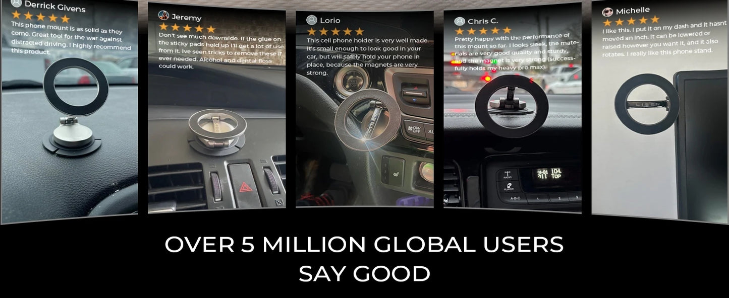 1080 Magsafe Car Phone Holder For iPhone 14 15 For Android In Car Accesiories Mobile Cellphone Holders Support For Tesla Mount