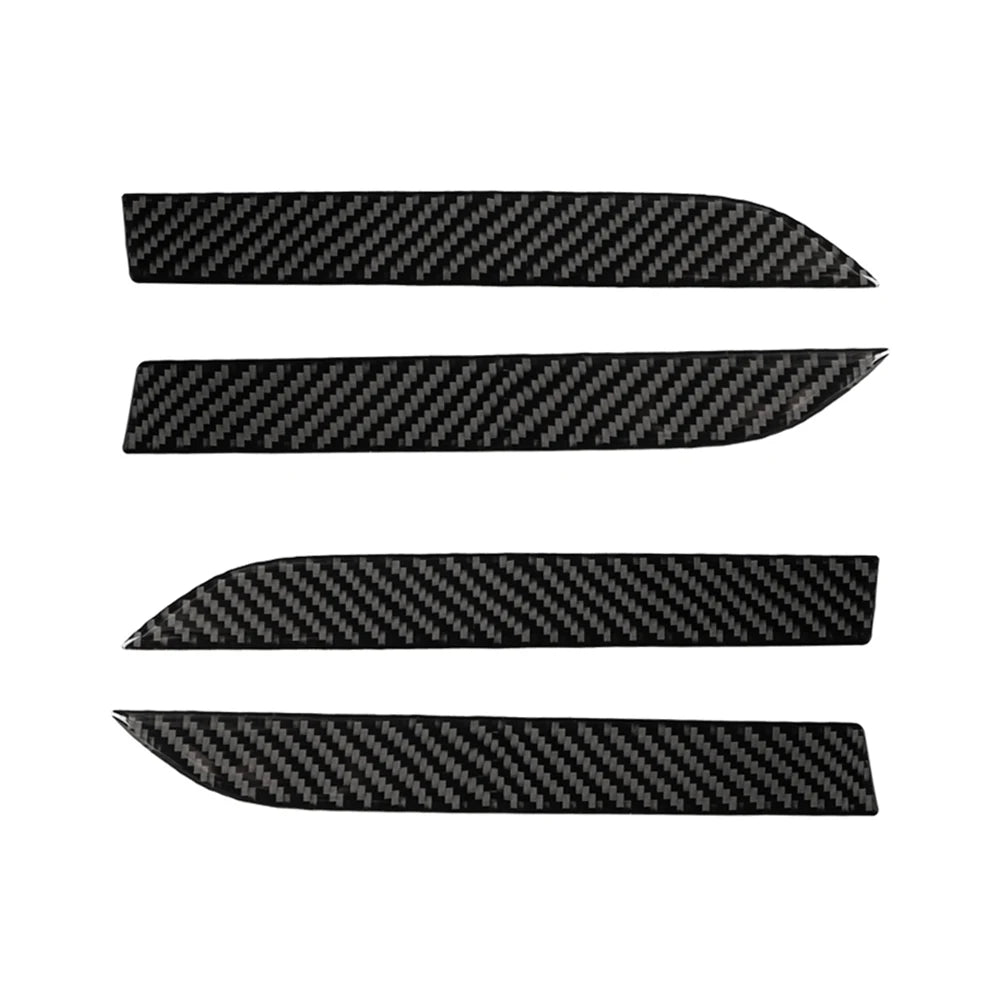 Carbon fibre 4Pcs Car Door Handle For Tesla Model 3 17-22 For Tesla Model Y 22-23 For Tesla Model S 16-20 For Tesla Model X17-19