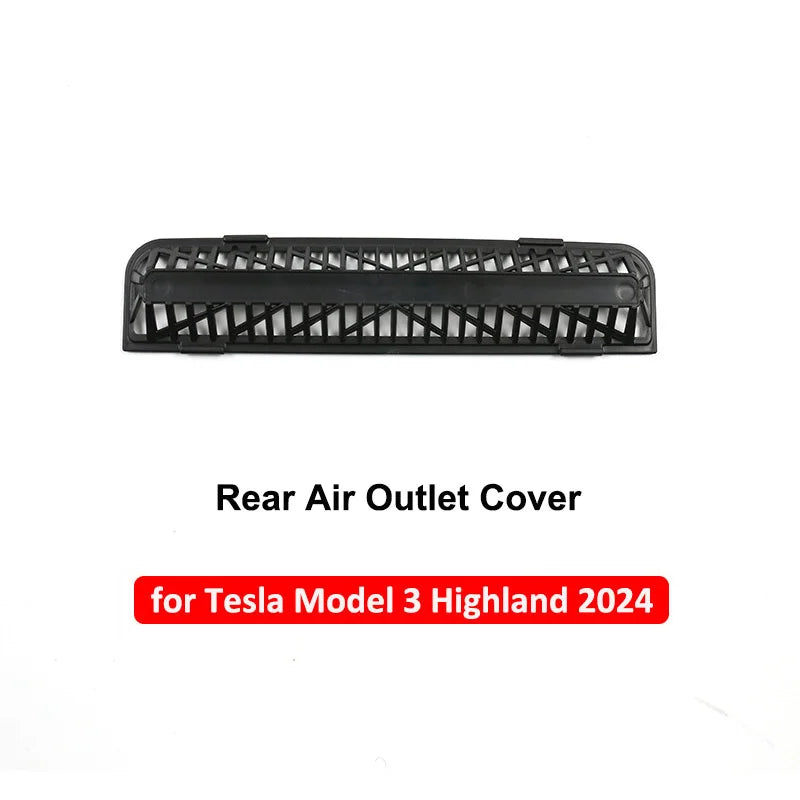 for Tesla Model Y Juniper 2025 Model 3 Highland 2024 Rear Air Outlet Cover Conditioning Vent Protective Anti Blocking MY LAUNCH