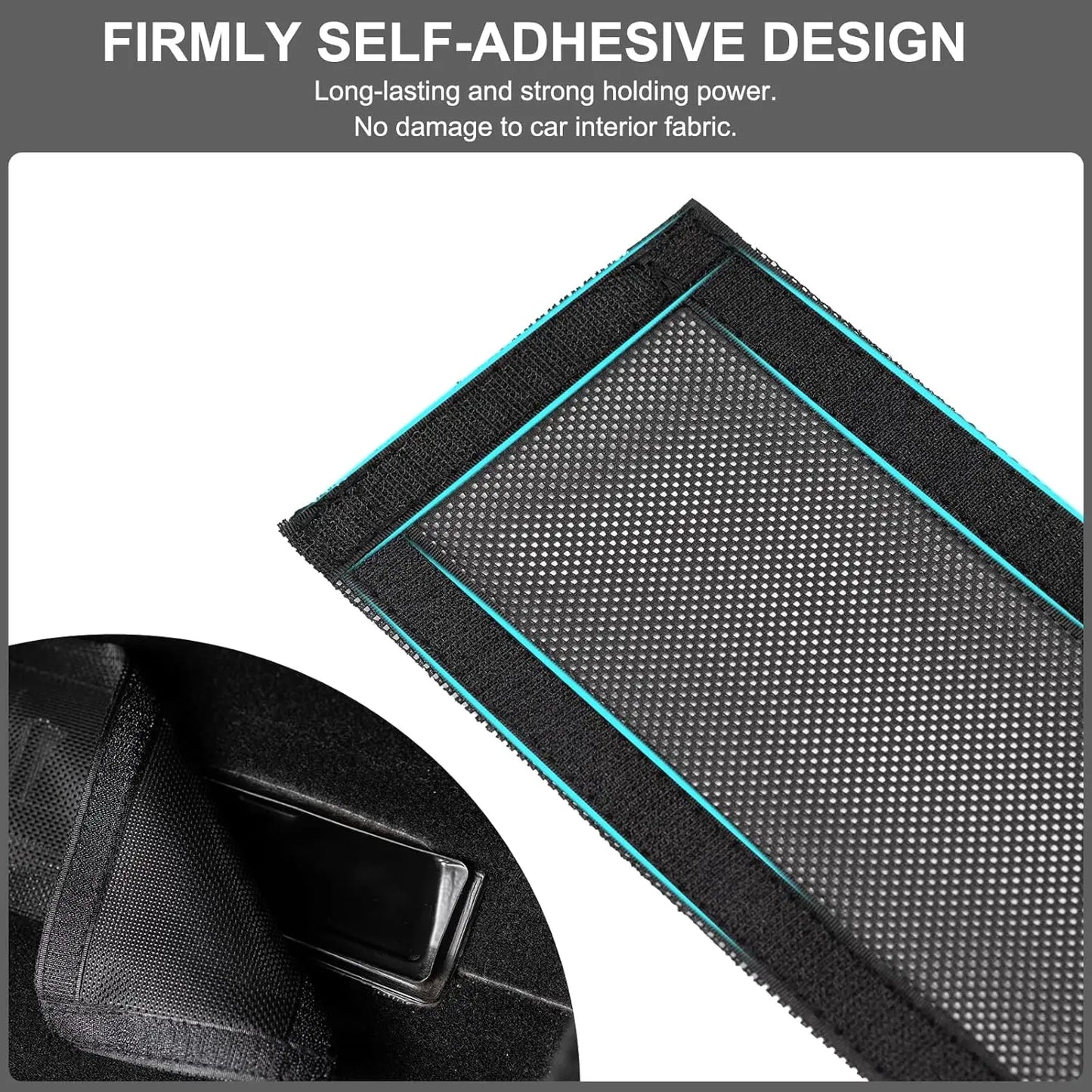 2 Pcs For Tesla Model Y 3 Highland 2024 Air Vents Cover Under Seat Outlet Protector Anti-blocking Dust Mesh Interior Accessories