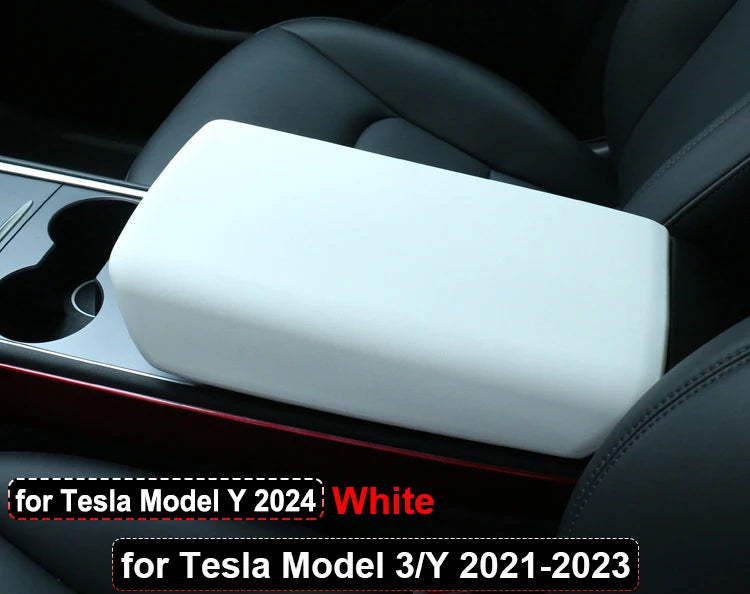 For Tesla Model 3 Y 2023 2024 Juniper 2025 Accessories Armrest Protector Box Cover TPE Center Console Panel Pad Model3 Highland