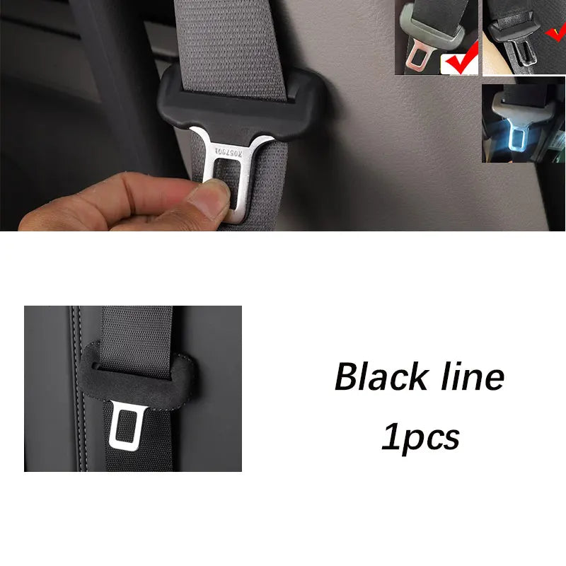 For volvo Audi Kia Skoda BMW Mercedes-Benz Tesla Volkswagen Honda Hyundai Ford  Car Seat Belt Buckle Protector cover accessories