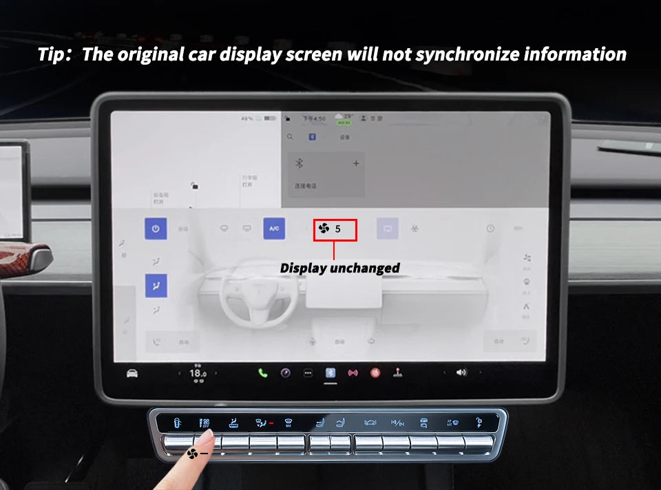 CATRONICS Tesla Physical Control Button Multi-function for Tesla Model 3 & Y 2019-2023 Tesla Model Y 2023 Accessories
