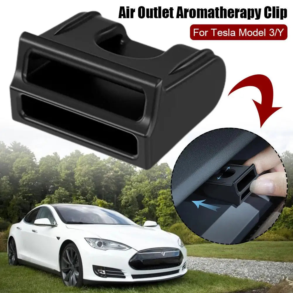 for Tesla Model Y Air Outlet Aromatherapy Clip for Tesla Model3 Electric Car ModelY Interior Car Clip Accessories  4.