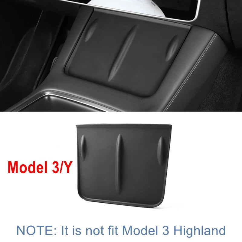 Wireless Charger Pad For Tesla Model 3 Y S X Highland 2024 2023 2022 Accessories Center Console Organizer Charging Station Mats