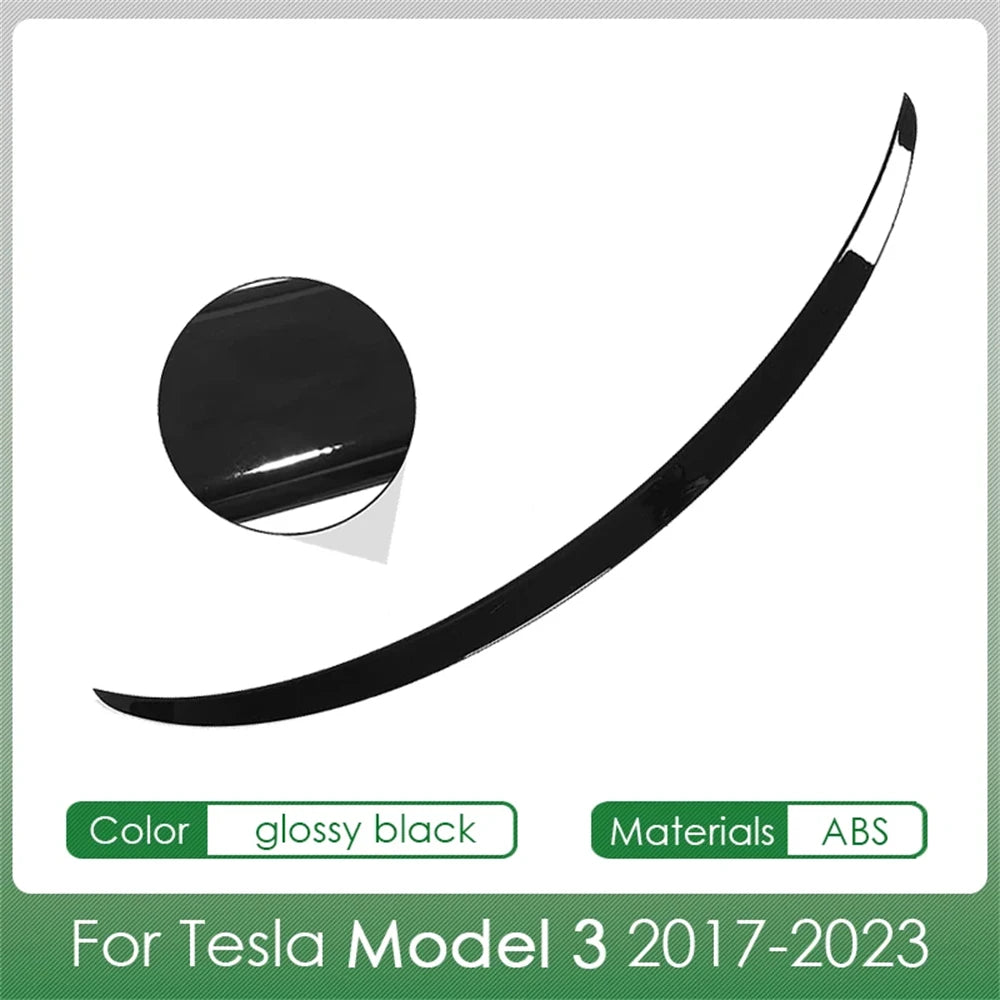 ModelY Juniper 2025 Spoiler Model3 Highland 2024 Accessories Rear Spoilers Wings for Tesla 3/Y 2017-2023 Auto Exterior Parts HOT