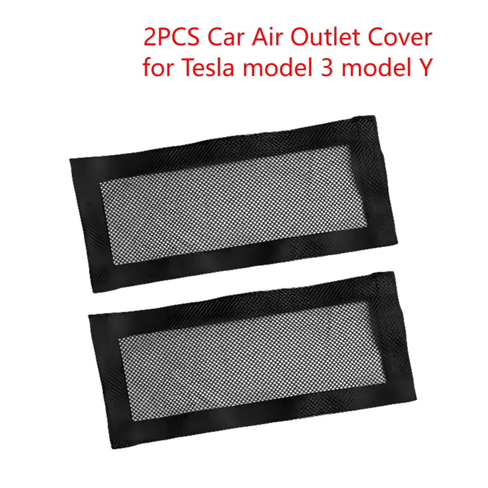 For Tesla Model 3/Y Car Lower Bumper Anti Insect Net Radiator Protective Mesh Grill Panel Upgraded Anti-insect Front Mesh Grille