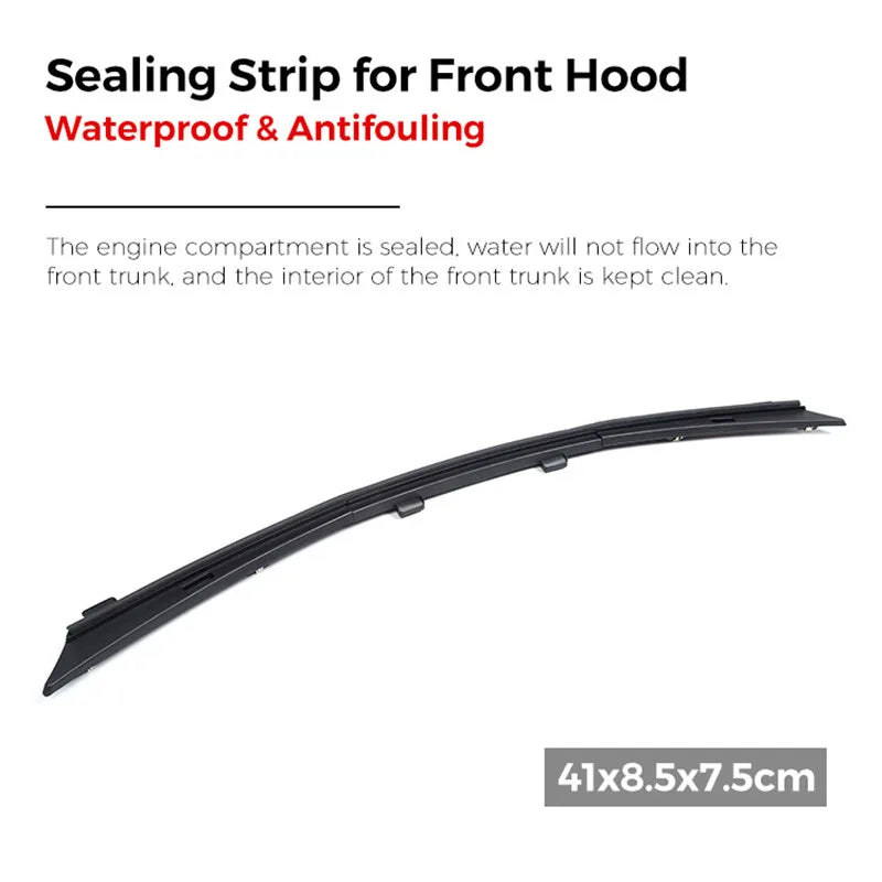 Front Waterproof Chassis Cover Water Strip For 18-24 Tesla Model 3 Y Air inlet protective cover modification accessories
