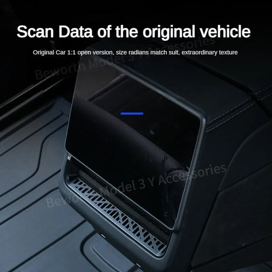 for Tesla Model Y Juniper 2025 Model 3 Highland 2024 Rear Air Outlet Cover Conditioning Vent Protective Anti Blocking MY LAUNCH