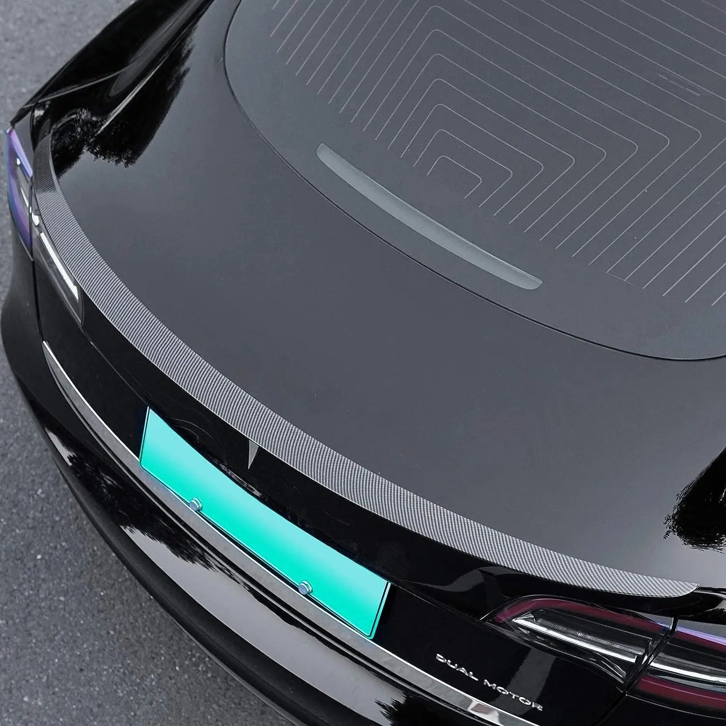 For Tesla Model 3 Performance Spoiler Original Trunk Wing ABS Black Carbon Fiber Tesla Model 3 2017-2023 Accessories