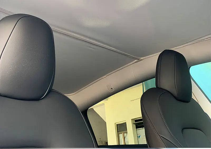 Sun Shades For Tesla Model Y Juniper 2025 LAUNCH Model 3+ Highland 2024 Ice Cloth Buckle Sun Glass Front Rear Sunroof Skylight