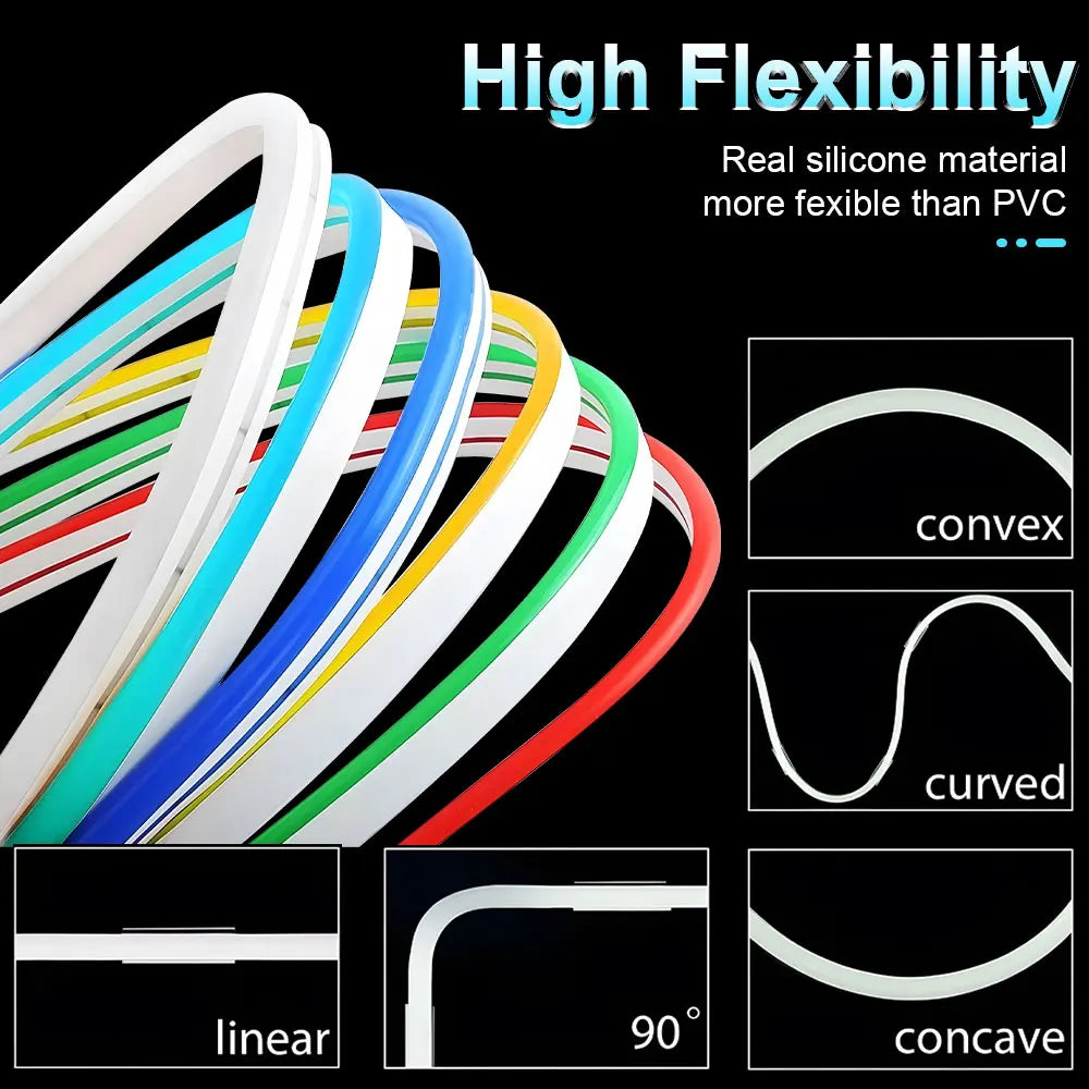 LED Car Front Trunk Light Strip Easy Install Flexible Auto Modified Lighting Neon Lamp for Tesla Model 3 Y S X led interior Lamp