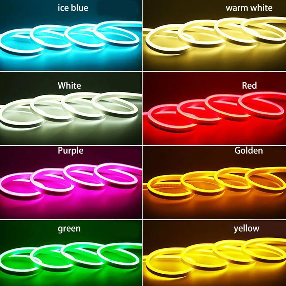 LED Car Front Trunk Light Strip Easy Install Flexible Auto Modified Lighting Neon Lamp for Tesla Model 3 Y S X led interior Lamp