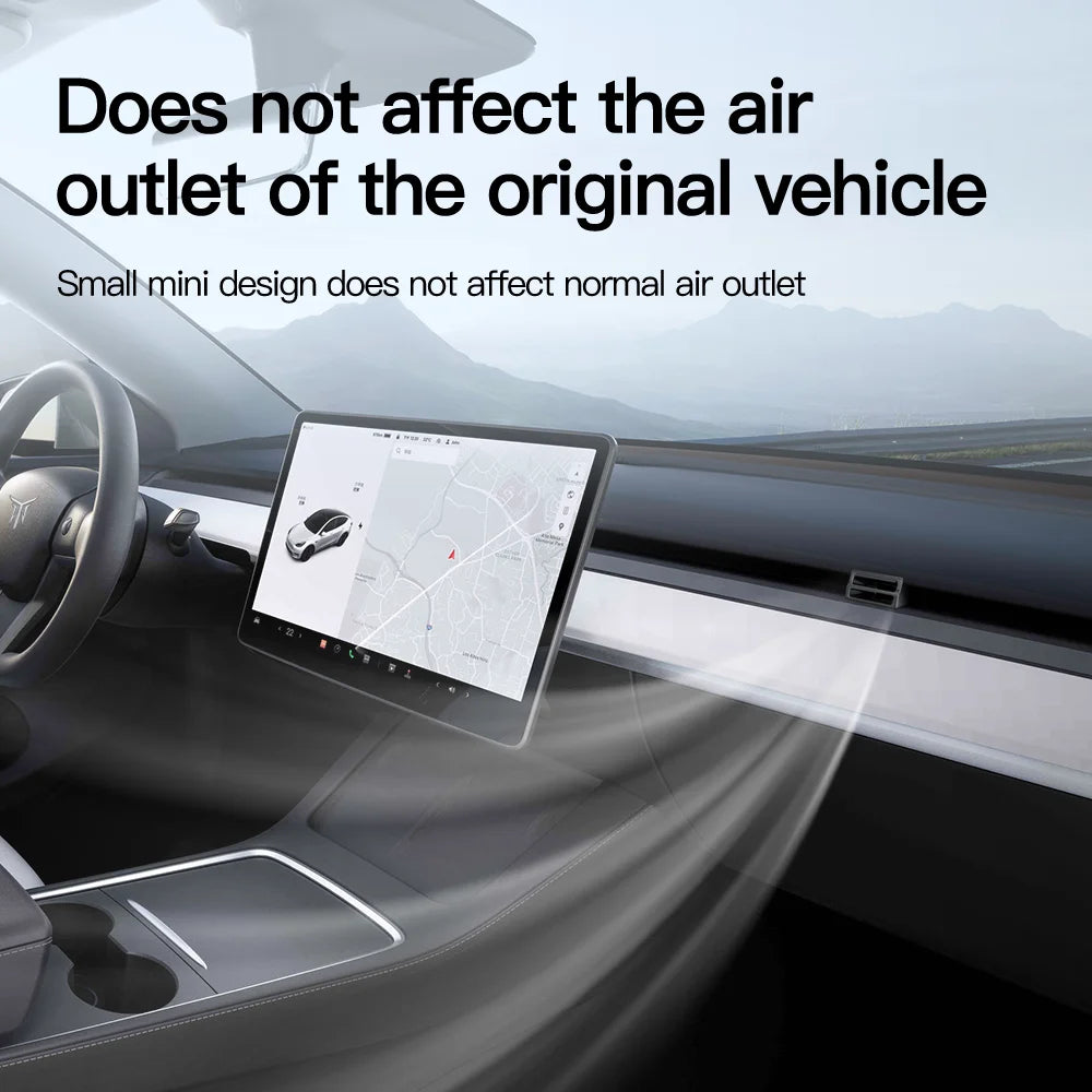 YZ For Tesla Model Y 2021-2024 Air Outlet Aromatherapy Clip Electric Car Interior Car Clip Accessories